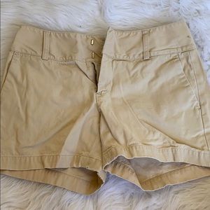 Banana republic khaki shorts